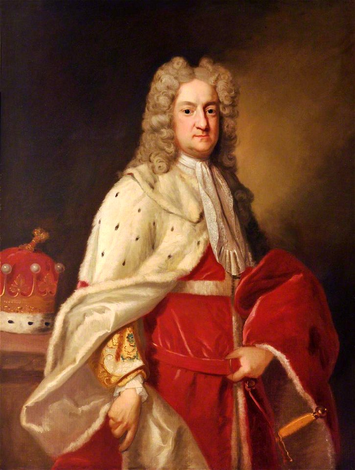 Michael Dahl (1656-1659-1743) (style of) - George Booth (1675–1758), 2nd Earl of Warrington - 1298242 - National Trust