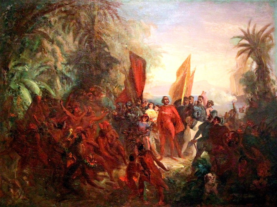 MHN Rugendas Descobrimento da América