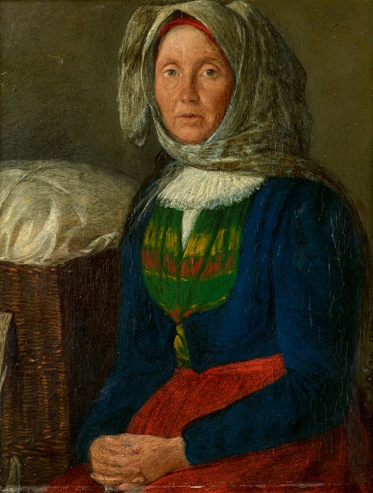 Michael Neder - Niederösterreichische Bäuerin - 5268 - Österreichische Galerie Belvedere