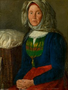 Michael Neder - Niederösterreichische Bäuerin - 5268 - Österreichische Galerie Belvedere