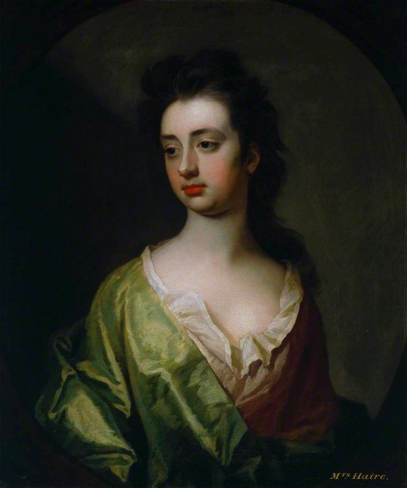Michael Dahl (1656-1659-1743) - Portrait of Mrs Haire - T06499 - Tate