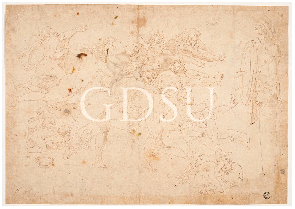 Michelangelo - inv. 14762 F, Arcieri - copia da