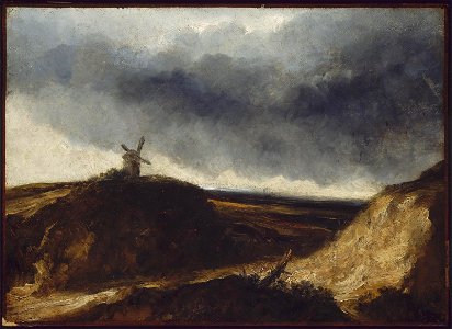 Georges Michel - Landscape with a Windmill - RES.22.298 - Museum of Fine Arts