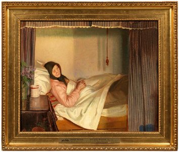 Michael Ancher - The Sick Woman - NM 2686 - Nationalmuseum