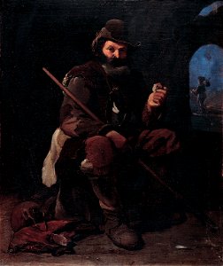 Michael Sweerts - Old pilgrim - Google Art Project