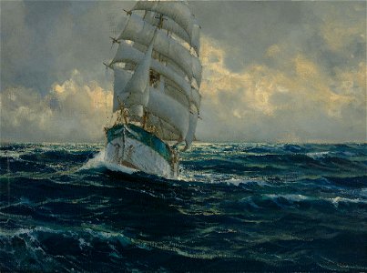 Michael Zeno Diemer Großes Segelschiff