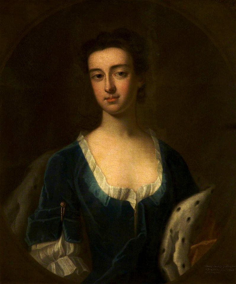 Michael Dahl (1656-1659-1743) (studio of) - Lady Mary Booth (1704–1772), Countess of Stamford - 932303 - National Trust