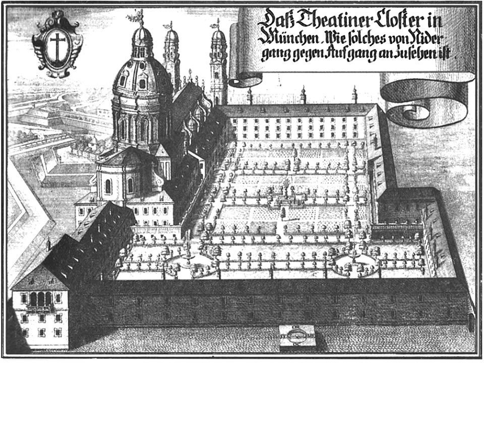 Michael Wening Daß TheatinerCloster in München