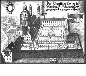 Michael Wening Daß TheatinerCloster in München