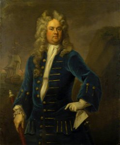 Michael Dahl (1656-1659-1743) - Captain Robert Harland (c.1680–1751) - BHC2748 - Royal Museums Greenwich