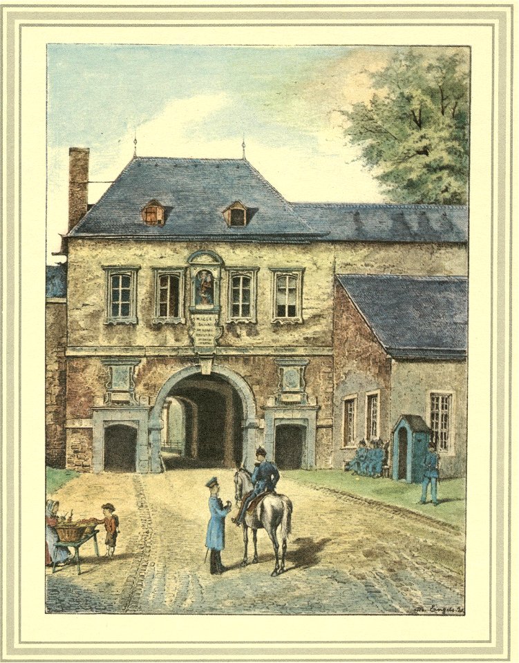 Michel Engels - 18 La porte Neuve (côté intérieur)