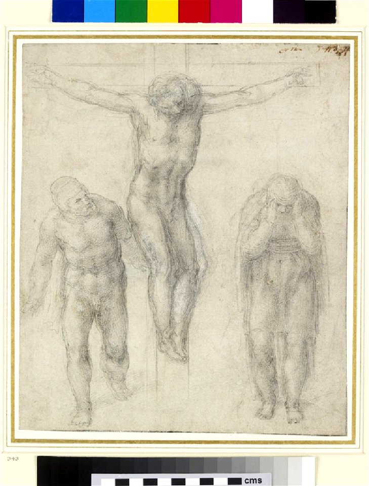 Michelangelo - Recto The Crucifixion, WA1846.89