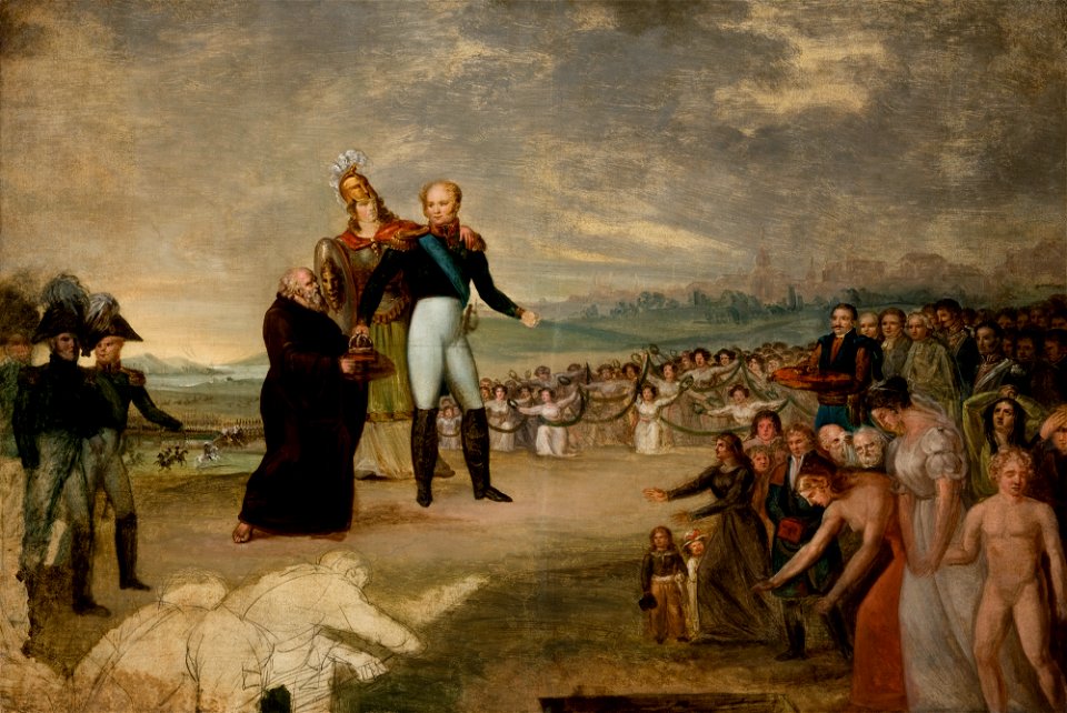Michał Stachowicz - Alexander I Crowned King of Poland - MNK II-a-269 - National Museum Kraków