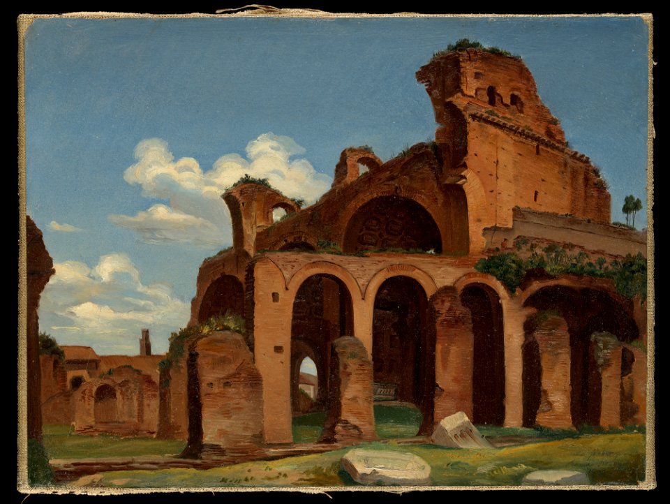 Michael Neher - The Basilica of Constantine, Rome - 2018.830.6 - Metropolitan Museum of Art