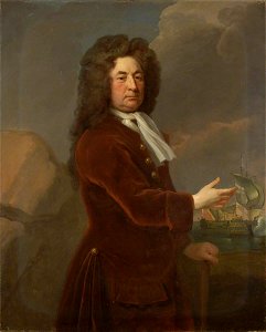 Michael Dahl (1656-1659-1743) - Rear Admiral Sir William Whetstone - BHC3088 - Royal Museums Greenwich