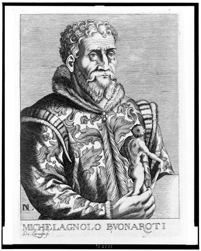 Michelagnolo Buonaroti - De Larmessin Sc.; NDL (monogram). LCCN98514664