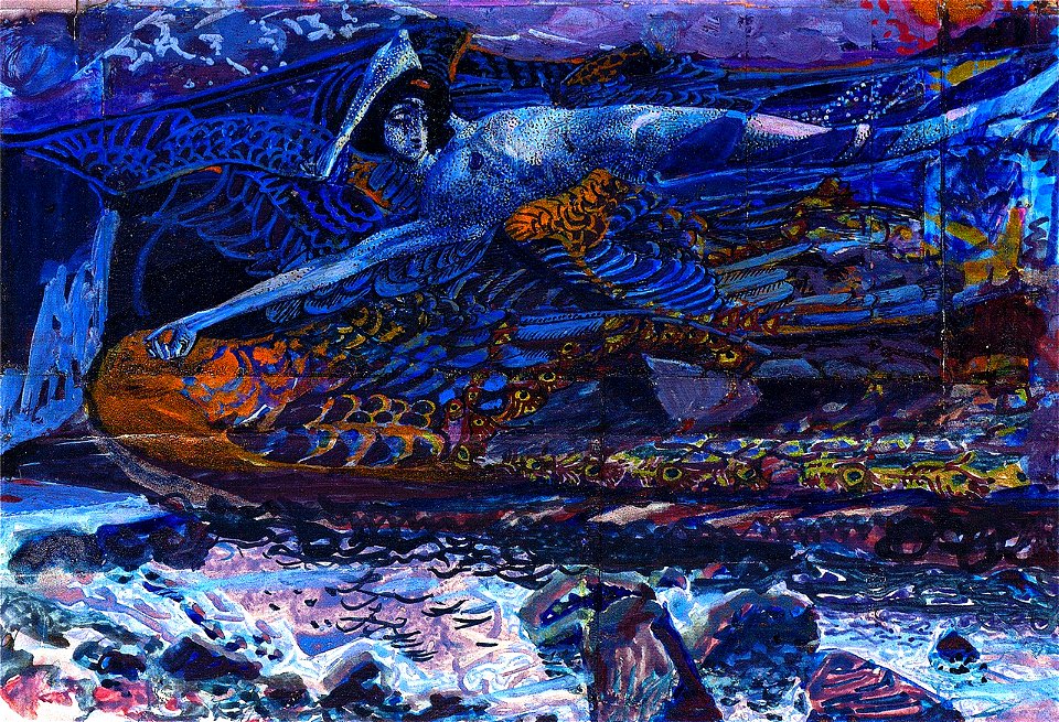 Michail Wrubel - Gestürzter Dämon