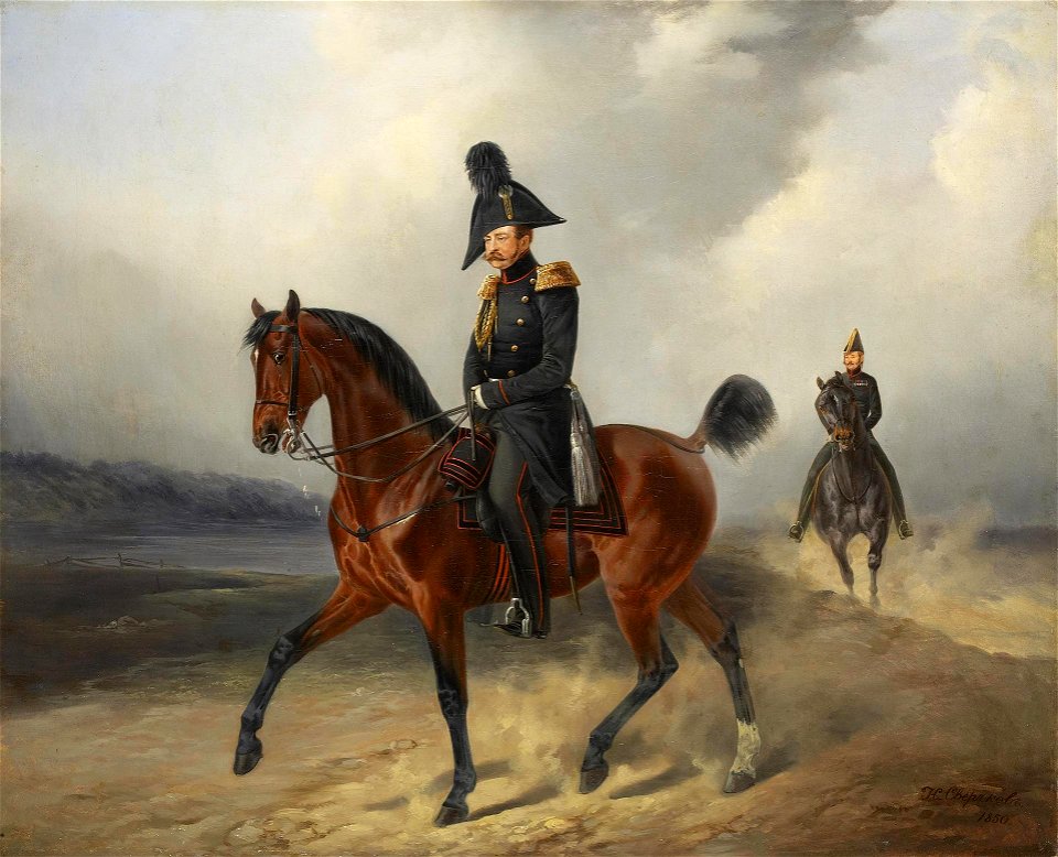 Michael Pavlovich of Russia by N.Sverchkov (1850, Hermitage)