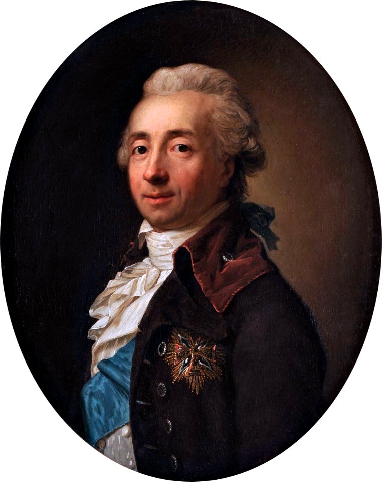 Michał Hieranim Radzivił. Міхал Геранім Радзівіл (A. Graff, 1785)