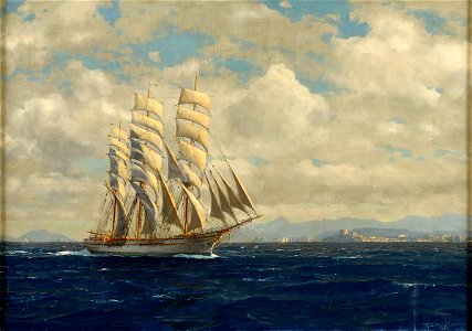 Michael Zeno Diemer Unter vollen Segeln 1920