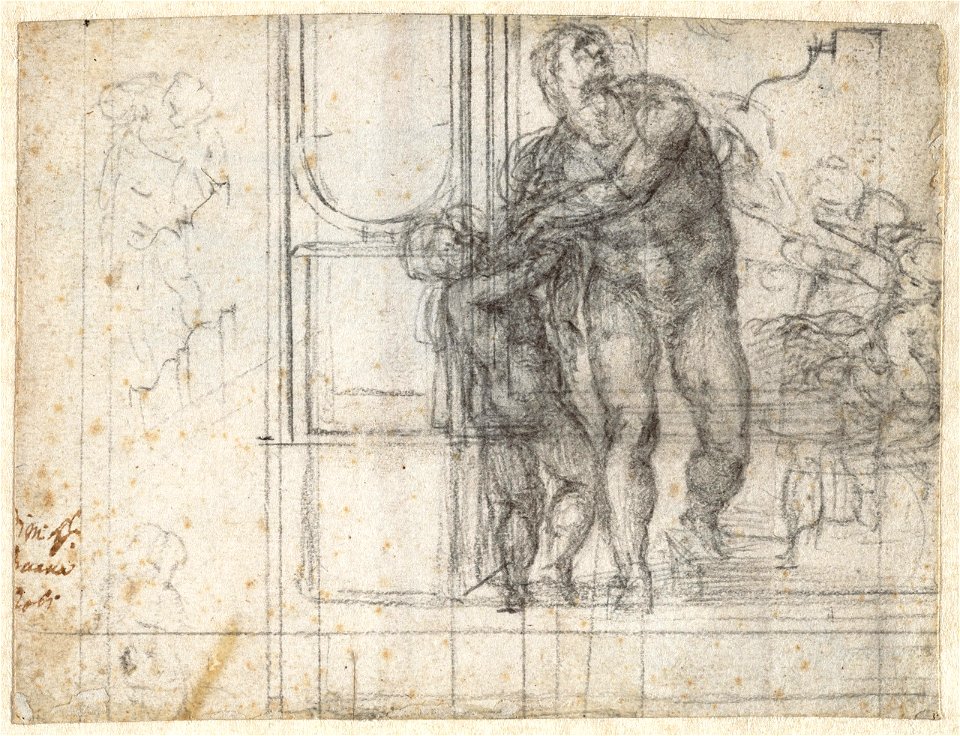 Michelangelo - Aeneas wordt bevolen Dido te verlaten, A 032