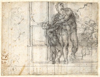 Michelangelo - Aeneas wordt bevolen Dido te verlaten, A 032