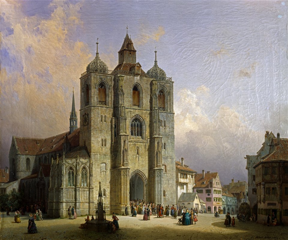 Michael Neher - Der Dom zu Konstanz - G 13240 - Lenbachhaus
