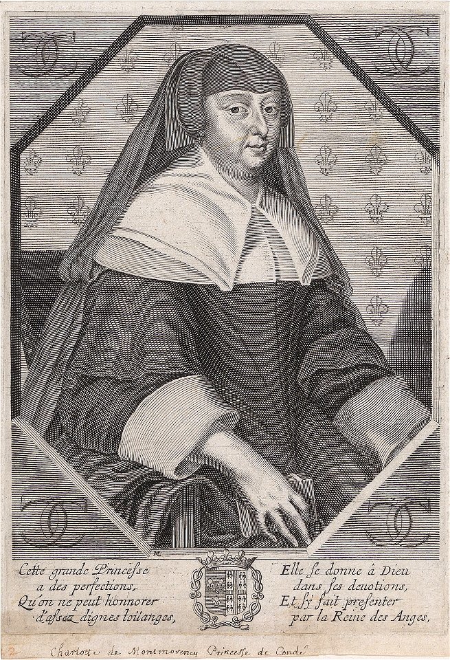 Michel Lasne - Charlotte Marguerite de Montmorency, princesse de Condé
