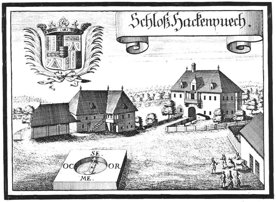 Michael Wening, Schloss Hackenbuch 1721