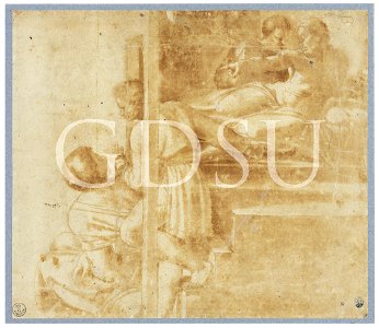 Michelangelo - inv. 195 S, Punizione di Aman - copia da