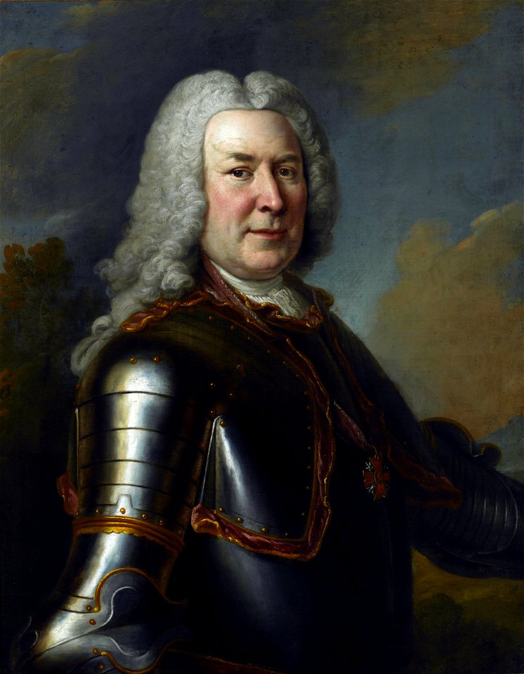 Michał Fryderyk Čartaryjski. Міхал Фрыдэрык Чартарыйскі (L. Silvestre, 1741)