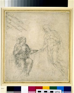 Michelangelo - Christ bidding farewell to his Mother after the Resurrection, WA1846.91
