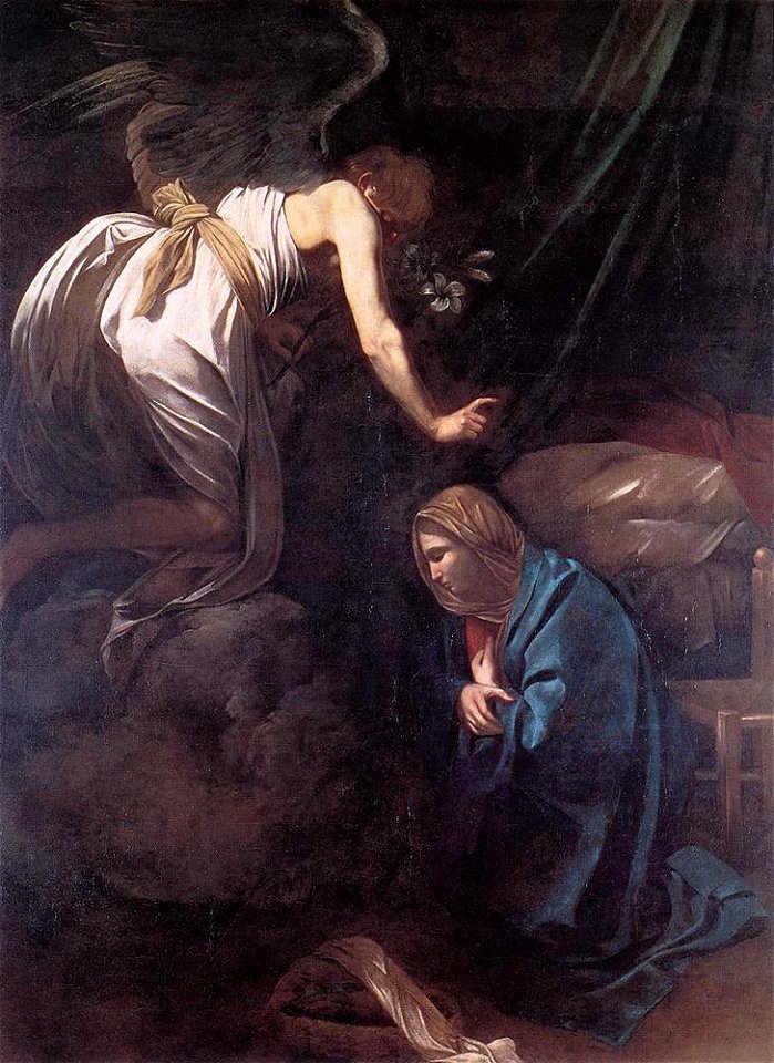 Michelangelo Merisi da Caravaggio - The Annunciation - WGA04191