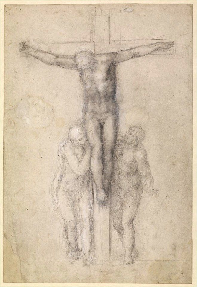 Michelangelo - Christ on the Cross between the Virgin and St John, 1895,0915.510
