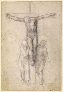 Michelangelo - Christ on the Cross between the Virgin and St John, 1895,0915.510