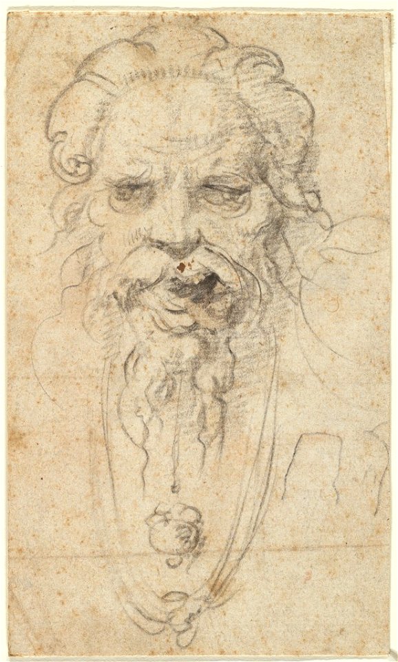Michelangelo - Head of a Bearded Man, 1932.147