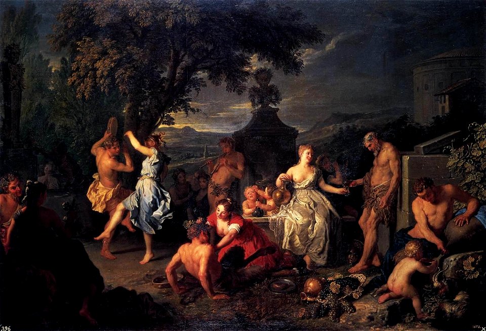 Michel-Ange Houasse - Bacchanal - WGA11743