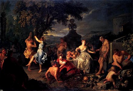 Michel-Ange Houasse - Bacchanal - WGA11743