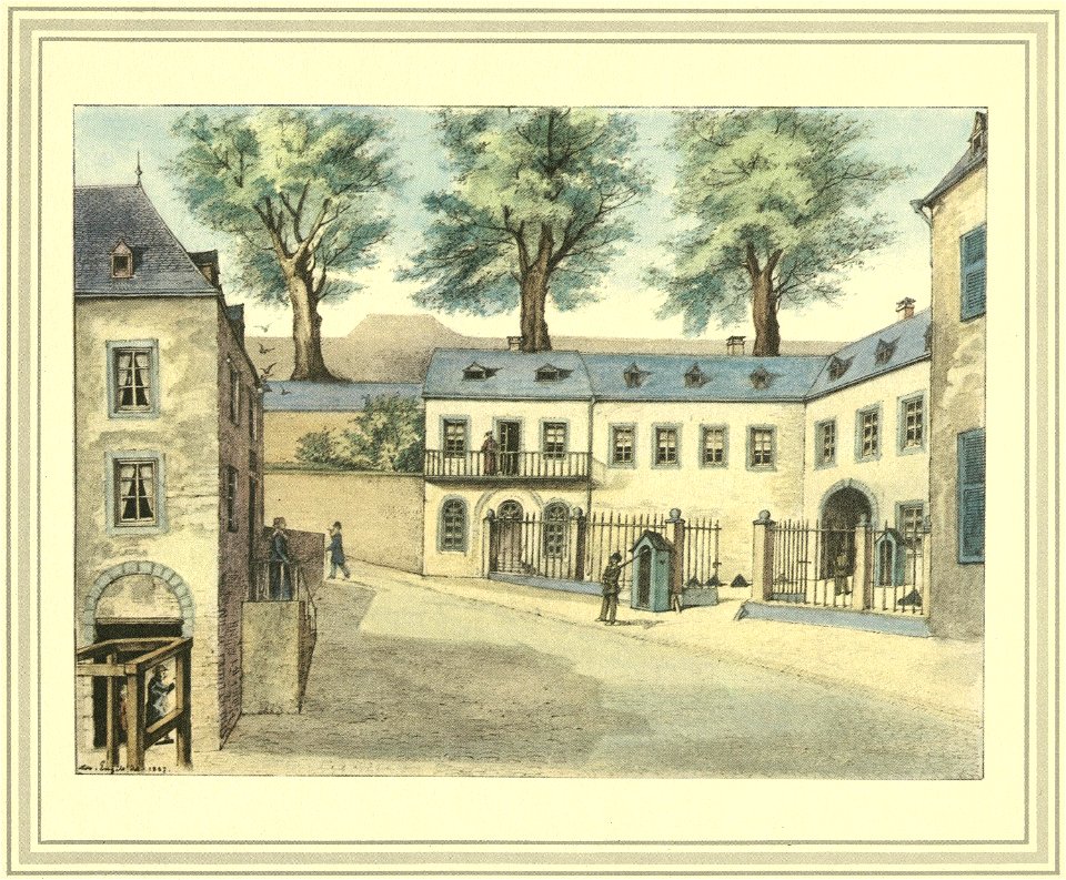 Michel Engels - 22 La fin de la rue de l'Arsenal (rue des Juifs)