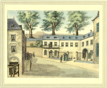 Michel Engels - 22 La fin de la rue de l'Arsenal (rue des Juifs)