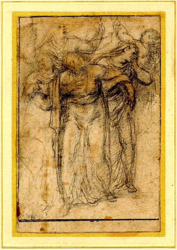 Michelangelo - The Holy Women at the foot of the Cross, 1860,0616.4