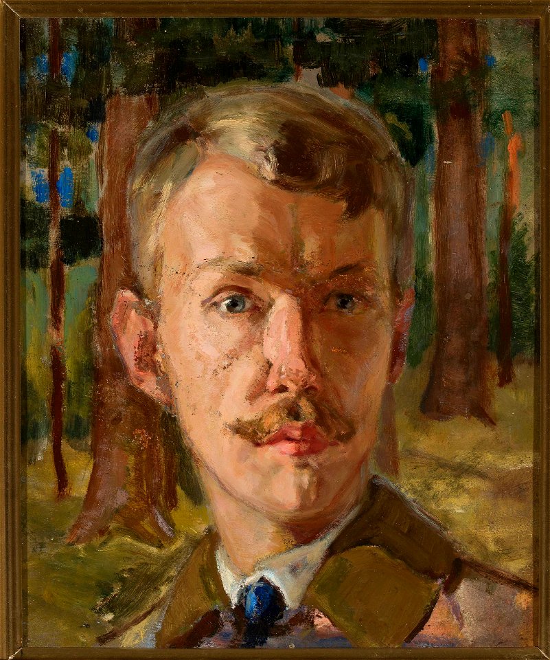 Michał Rouba Self-portrait