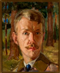 Michał Rouba Self-portrait