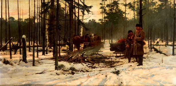 Michał Gorstkin Wywiórski - Zmierzch