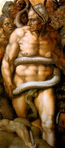 Michelangelo, giudizio universale, dettagli 50