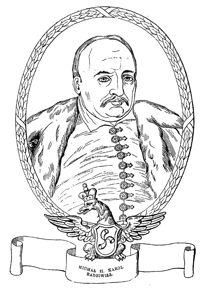 Michał Karal Radzivił. Міхал Караль Радзівіл (M. Starkman, 1857)