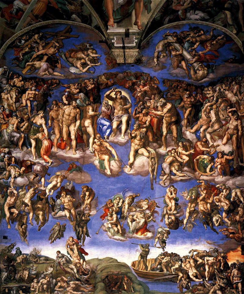 Michelangelo Buonarroti - Last Judgment - WGA15472