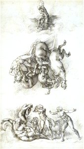 Michelangelo Buonarroti - Der Sturz des Phaethon 1