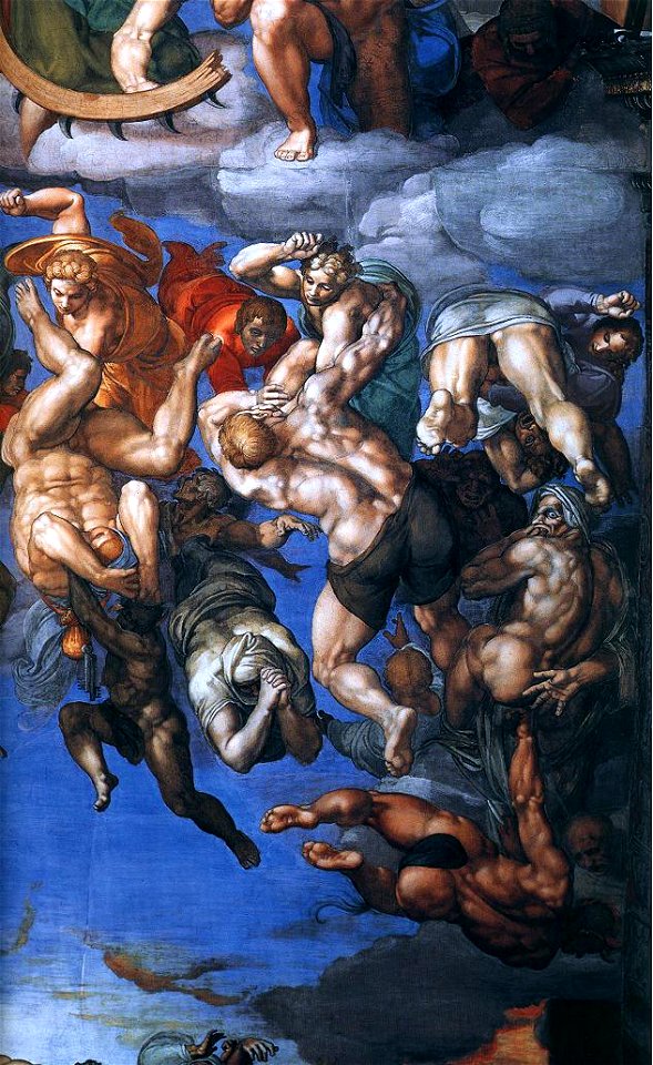 Michelangelo, Giudizio Universale 23