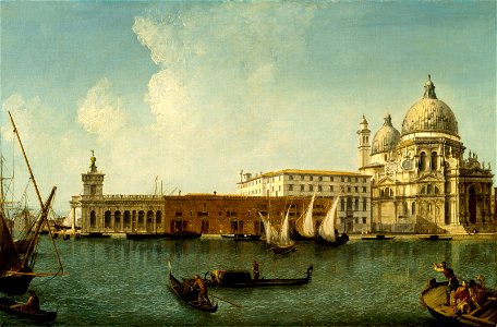 Michele Marieschi - View of the Dogana and Santa Maria della Salute - BF.1984.24 - Museum of Fine Arts